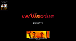 Desktop Screenshot of 1000accords.com